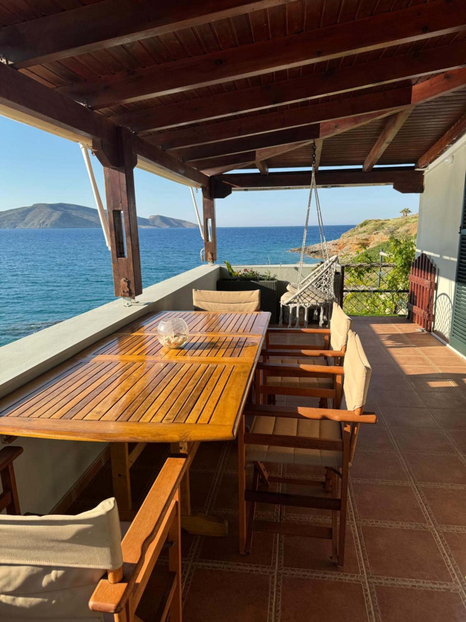 Tholos Alexandra'S Beachfront House Kavousi  Экстерьер фото