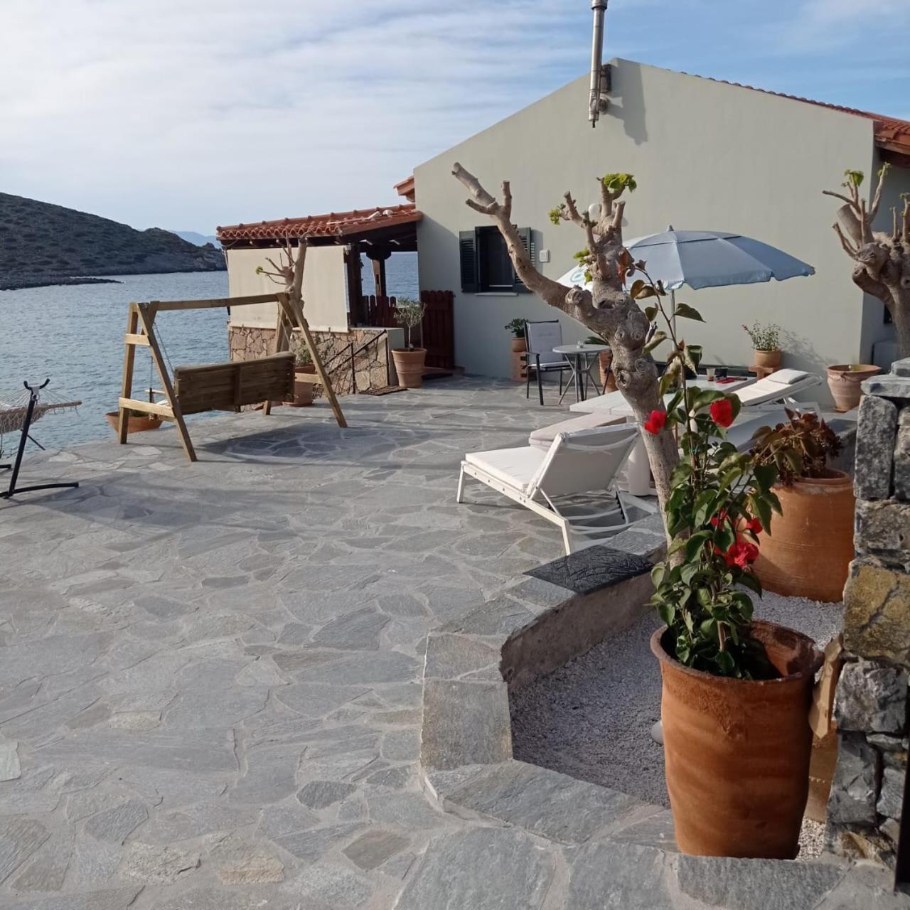 Tholos Alexandra'S Beachfront House Kavousi  Экстерьер фото